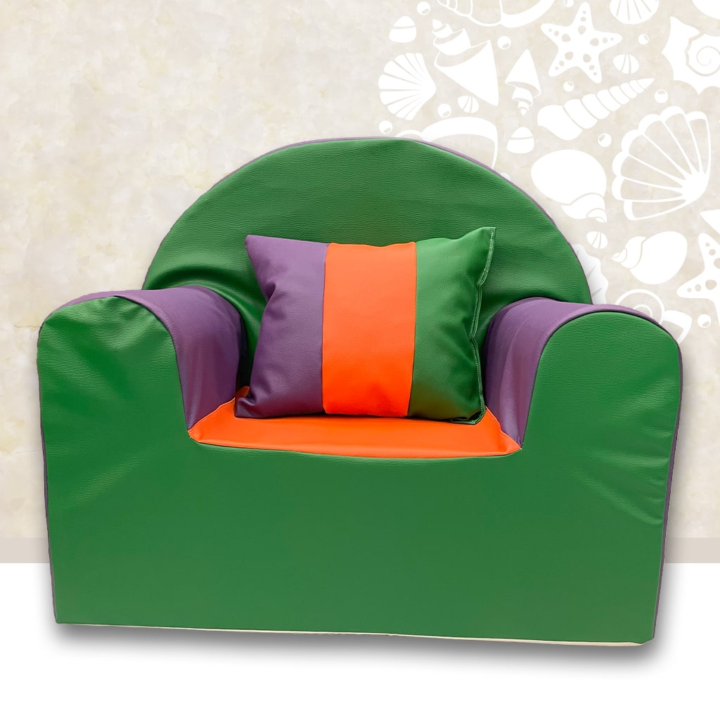 Fauteuil accoudoir avec coussin offert