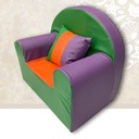 Fauteuil accoudoir avec coussin offert