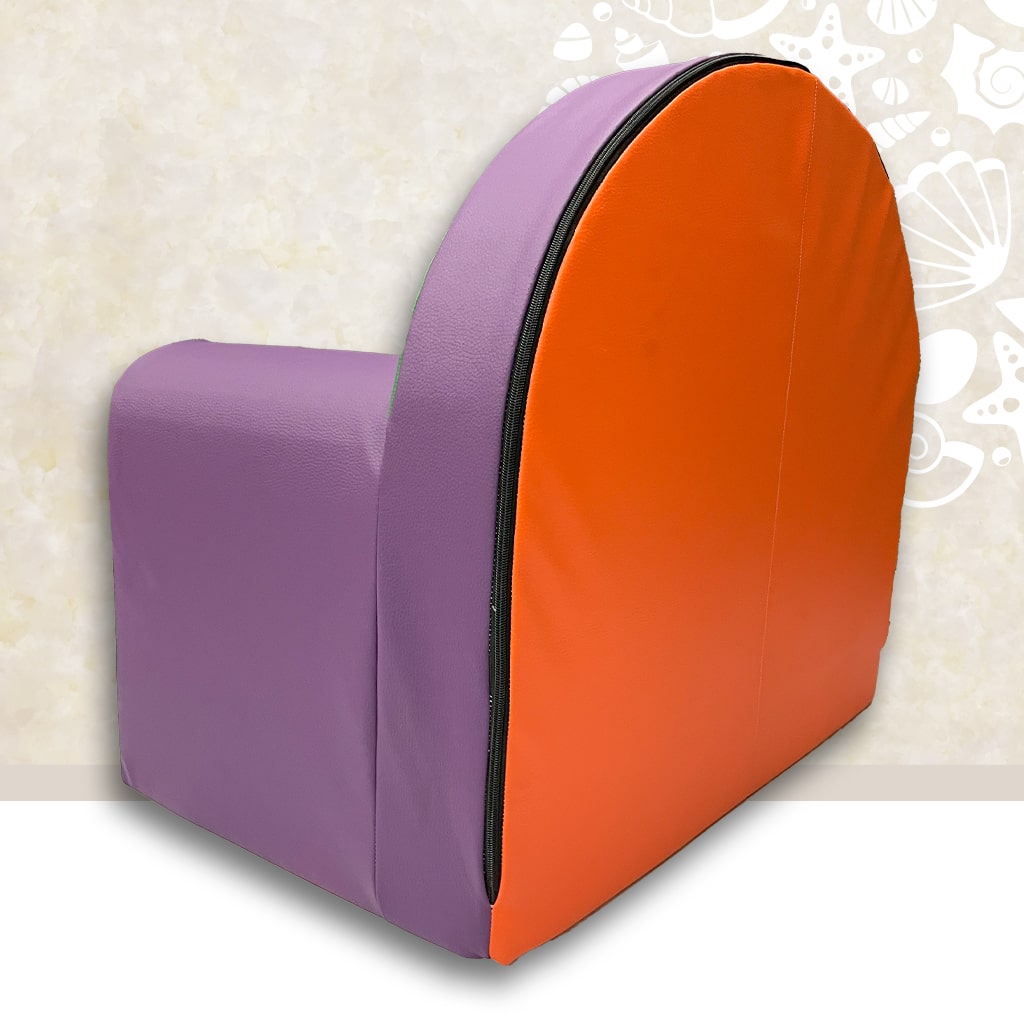 Fauteuil accoudoir avec coussin offert