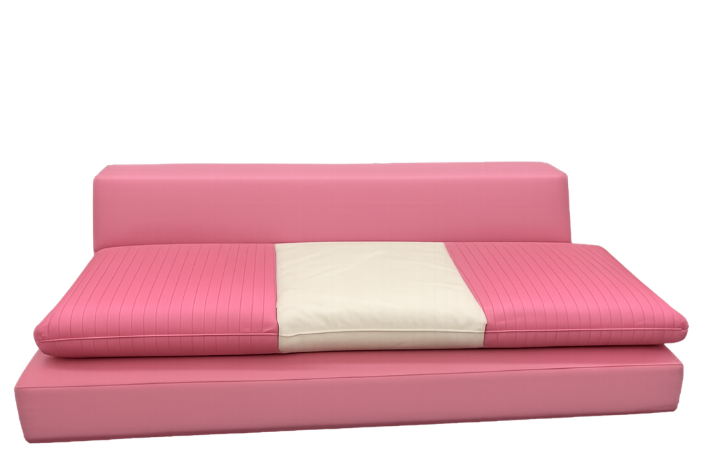 Convertible en skaï avec "coussin offert"(Canapé 2 Places 190x140x30cm)