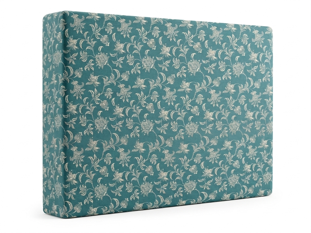 Matelas 2 Places en Dur 200x155x25cm avec un tissu d'ameublement à fermeture