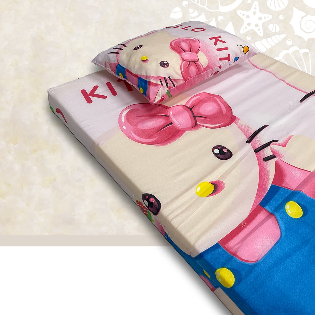 Matelas maternelle animé avec "coussin offert"