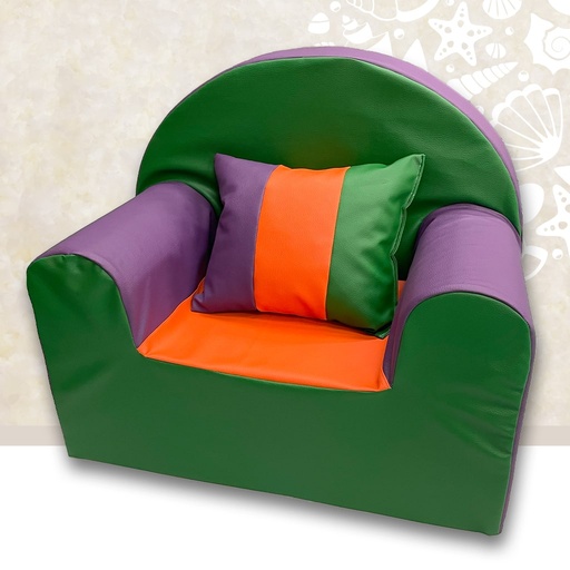 Fauteuil accoudoir avec coussin offert